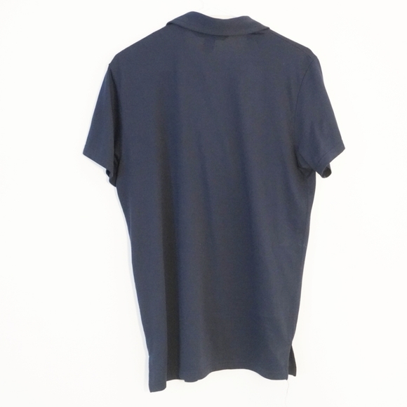 MARC BY MARC JACOBS Navy Zipper Golf Polo Shirt - Picture 6 of 7